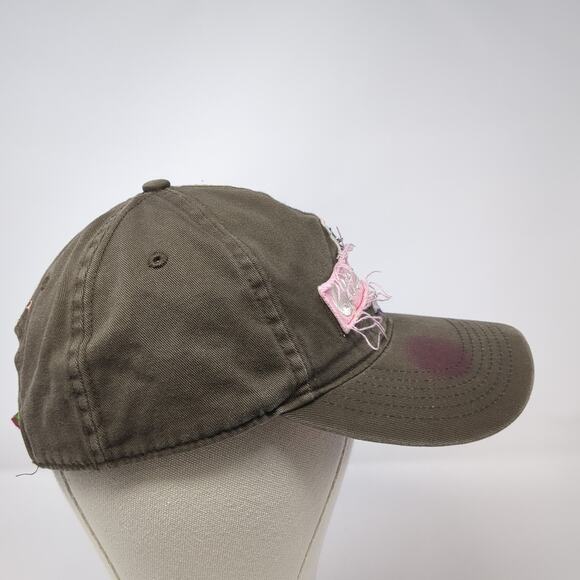 Corona Mas Fina Strapback Hat Brown One Size Adjustable Plaid Anoma - Picture 5 of 9